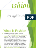 Fashion: by Rohit Tomar