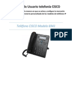 Manual de Usuario Telefonía CISCO 6941