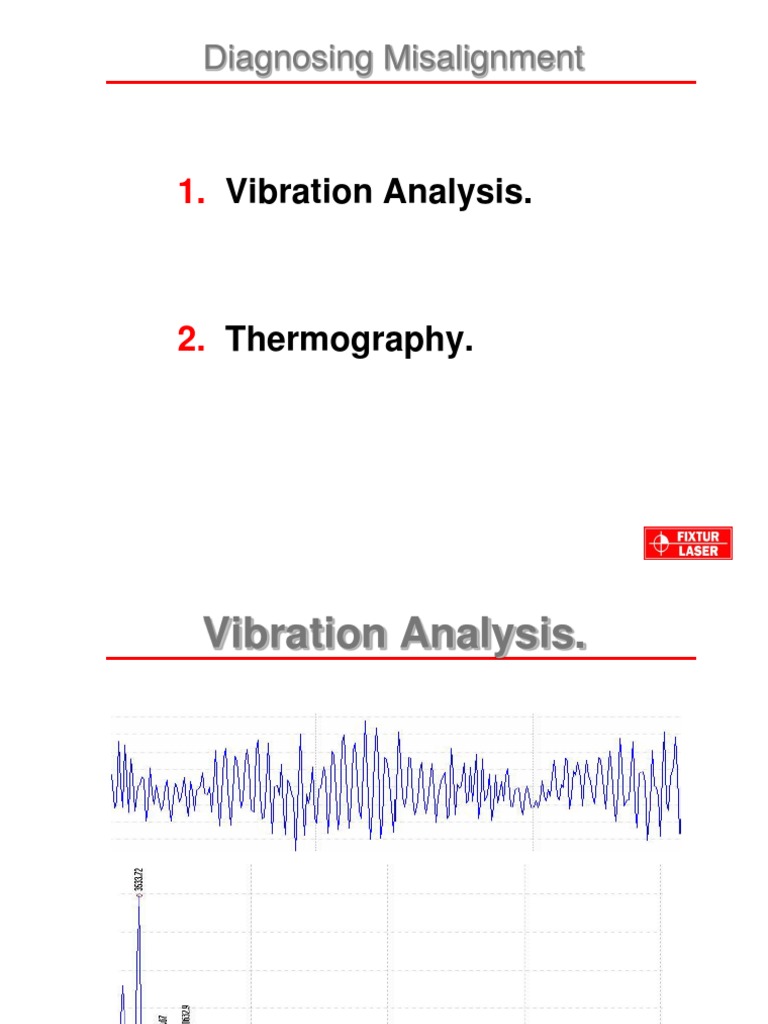 Diagnosing Misalignment Vibration Analysis PDF Applied And