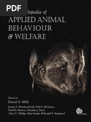 Applied Animal Behaviour Welfare Pdf Organisms Biology