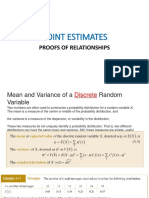 Lecture Slides - 04A - Point Estimates -Proofs