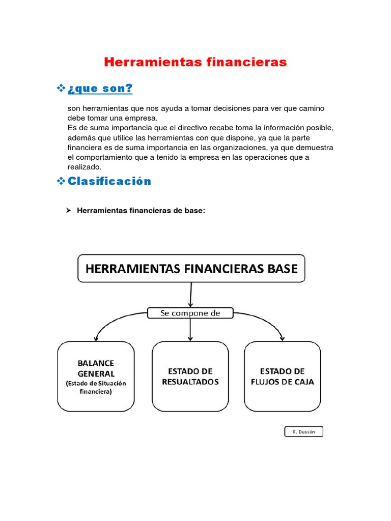 Herramientas Financieras para Empresas | PDF | Negocios | Finanzas y dinero