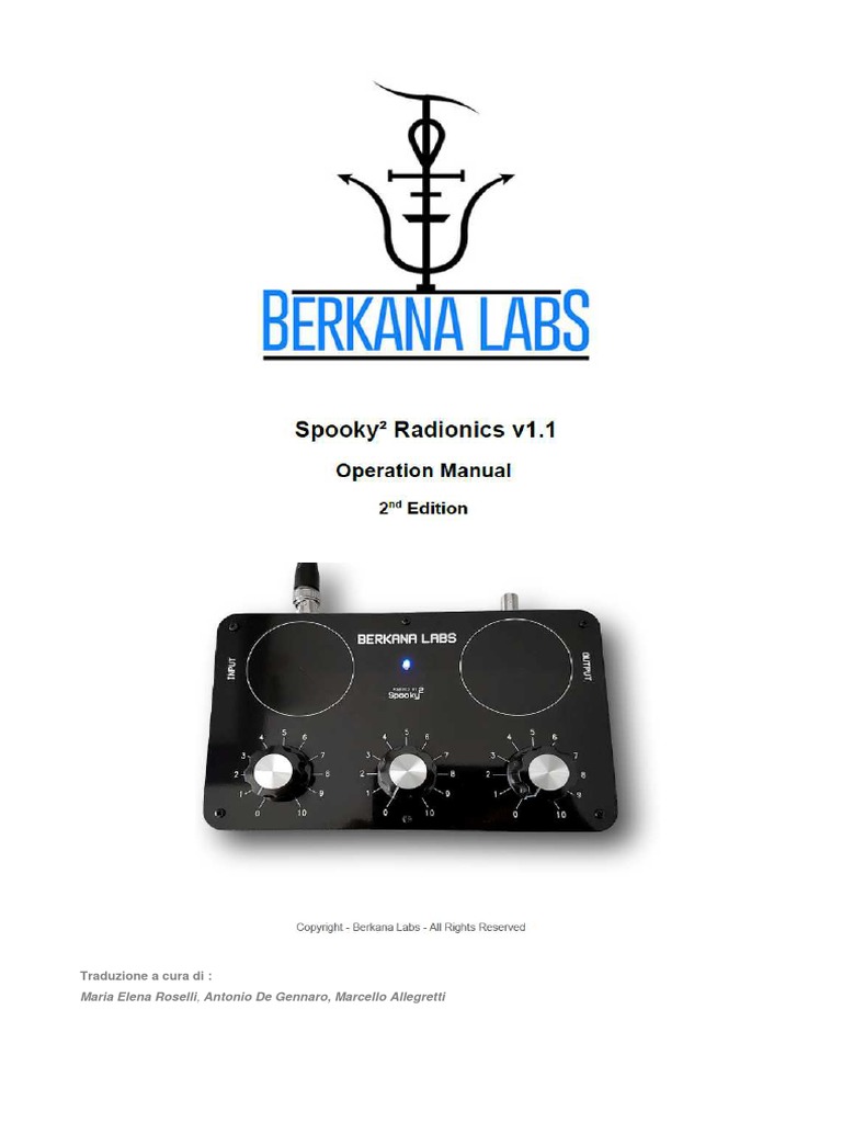 Italiano Marcello Spooky Radionics 2ed.v1 | PDF