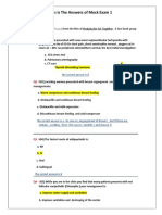 Answers Mock Exam 1