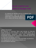 Sistemas tiempo real: control procesos físicos 40ms