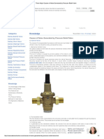 Three Major Causes of Noise Generated by Pressure Relief Valve