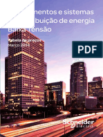 Schneider - Tabela de Preços - Equipamentos e Sistemas de Distribuição de Energia de BT 2014