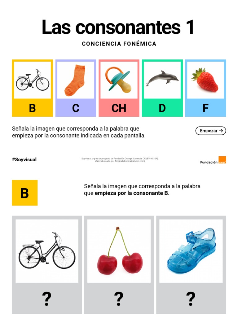 Actividades de Conciencia Fonológica | PDF | Fonología | Voz humana