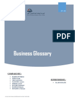 Business Glossary