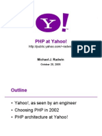 PHP at Yahoo Zend2005