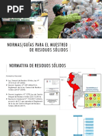 Normas Muestreo de Residuos Solidos