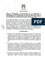 Convocatoria del PRI para elección de candidato a Gobernador en Veracruz