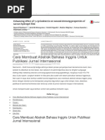 Download Cara Membuat Abstrak Bahasa Inggris Untuk Publikasi Jurnal Internasional by zan_anwar SN367923542 doc pdf