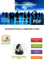 Time and Space Patterns: Intercultural Communication