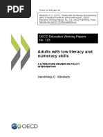 Adults With Low Literacy and Numeracy Skills