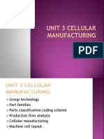 Unit 3 Cellular Manufacturing