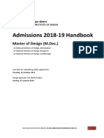 HandBook2018 19 MDes