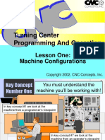 Turning Center Programming and Operation: Lesson One: Machine Configurations