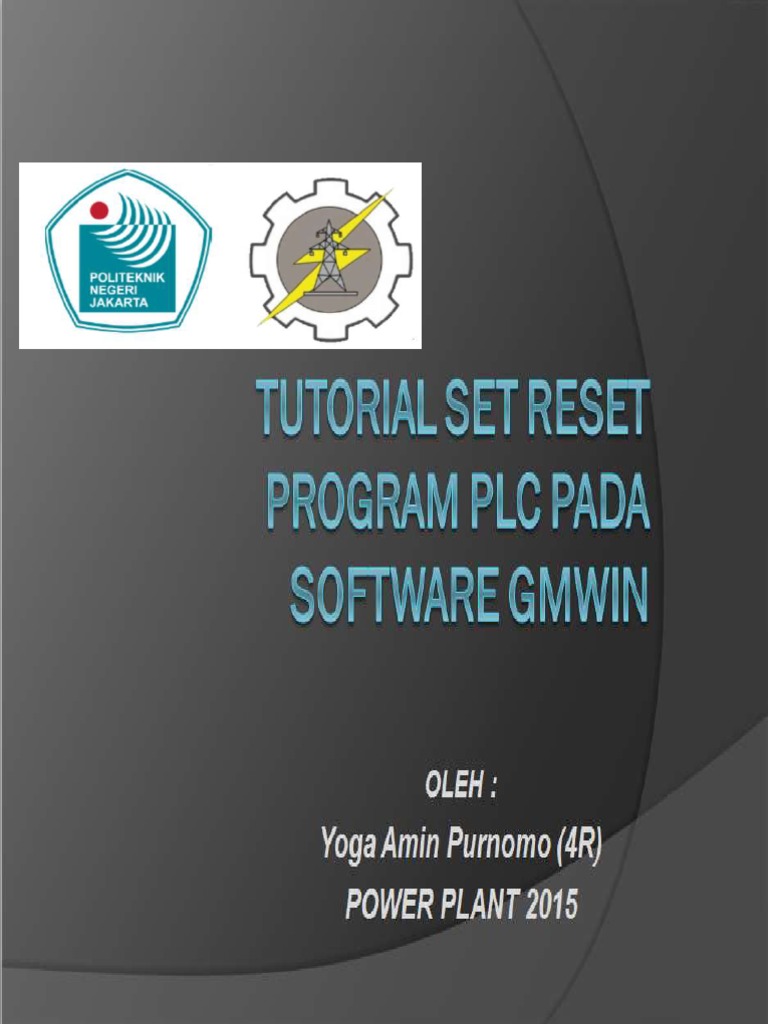 Tutorial Program PLC Dengan Set Reset 2 Loop Menggunakan Software PLC ...