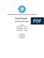 MIPS Simple Pipeline Simulator - Final Report