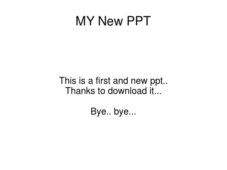 New PowerPoint Presentation Download | PDF