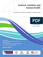 Seafood Nutrition and Human Health