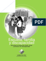 Guía Familia Discapacidad y Escuela