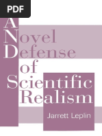 1997 Leplin - A Novel Defense of Scientific Realism PDF