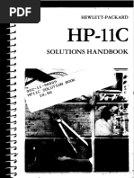 HP 11CSolutionsHandbook (1981)