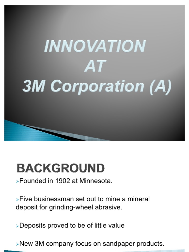 PPT On 3M Innovation New Product Development Marketing