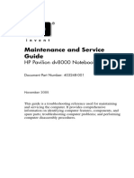 HP Pavilion dv8000 - Maintenance and Service Guide PDF