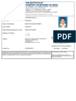 ICSI Student ID Card Details