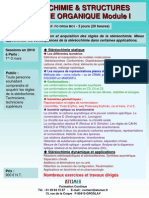 Stereochimie Et Structures en Chimie Organique I 2010