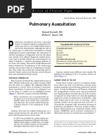 Pulmonary Auscultation PDF