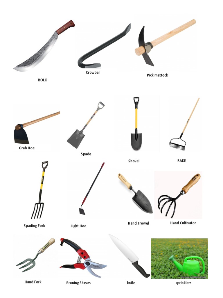 Farm Tools | PDF | Knife | Tools, image size:768x1024