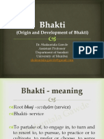Bhakti (Origin and Development of Bhakti)