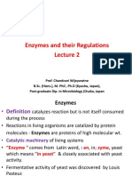 Enzymes and Their Regulation