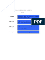 Esquema de Descrição de Ambientes