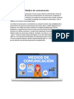 Medios de Comunicación