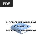 Automobile Engineering