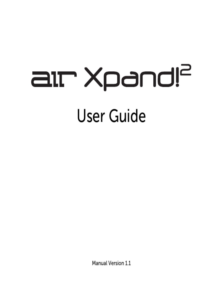 Xpand!2 User Guide V1.1 PDF Synthesizer Modulation
