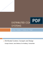 Distributed Computing Systems: System Models + Notion of "Time"