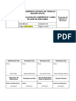 PETS - Modificación de Compresor y Línea de Aire Area Mina