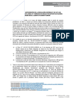 #Indulto: Informe Sobre Irregularidades en El Procedimiento