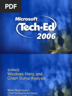 Windows Crash Dump Analysis