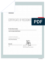 Ecertificate of Ocp Abdur Rahman