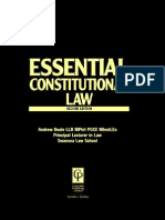 Bale - Esential Constitutional Law