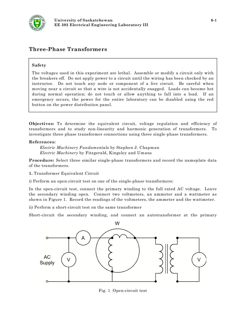 6 Three-Phase Transformers | PDF | Teaching Methods & Materials ...