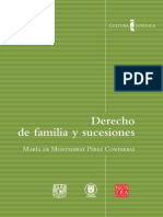 Derecho de Familia y Sucesiones - María de Monserrat Pérez Contreras