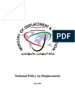 Iraq 2008 National Policy